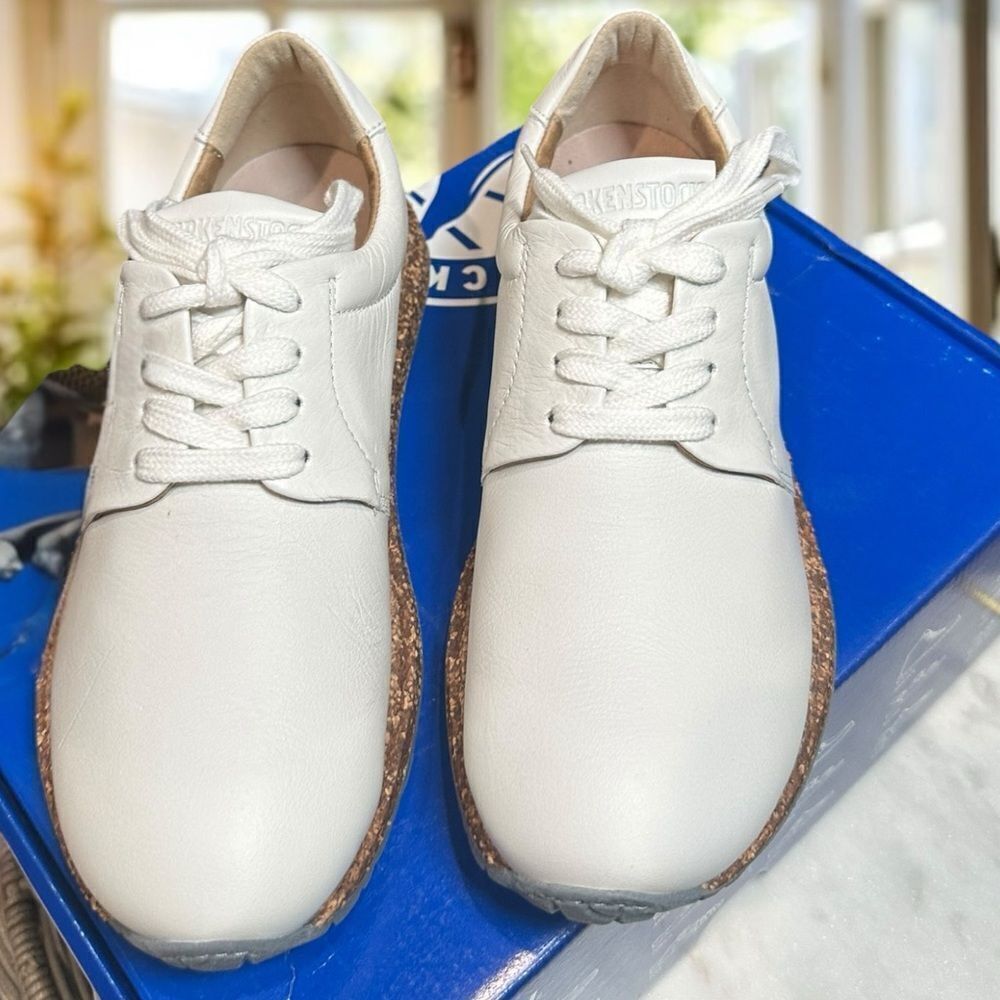 BIRKENSTOCK Wrigley Leather Sneaker Lace Up Unisex Shoes Size EU 36 - Picture 6 of 15